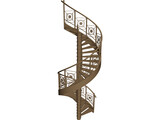 Stairs 3D Model preview