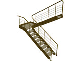 Stairs 3D Model preview