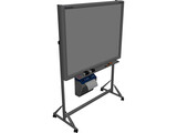 Stand Panasonic Panaboard 3D Model preview