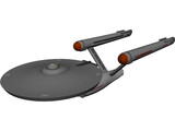 Star Trek Ship 3D Model preview