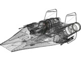 Star Wars A-Wing 3D Model