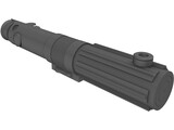 Star Wars Anakin Lightsaber 3D Model