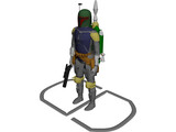 Star Wars Bobafett 3D Model preview
