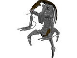 Star Wars Droideka 3D Model preview