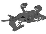 Star Wars Dropship 3D Model