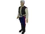 Star Wars Hans Solo 3D Model preview