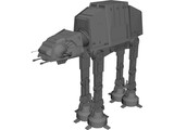 Star Wars Imperial ATAT 3D Model preview