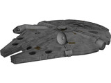 Star Wars Millenium Falcon 3D Model preview