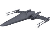 Star Wars T-70 X-Wing Star Figher 3D Model preview
