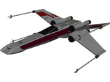 Star Wars X-Wing 3D Model preview