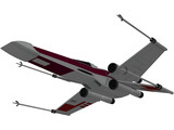 Star Wars X-Wing 3D Model