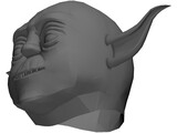 Star Wars Yoda Head 3D Model