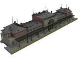 Station Bonn 3D Model preview