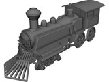 Steamtrain 3D Model preview