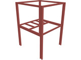 Steel Scaffolding 3D Model preview