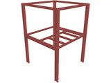 Steel Scaffolding 3D Model