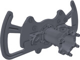 Steering Wheel DTM 3D Model