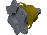 Steering Wheel Quick Release OMP ODS-019 3D Model