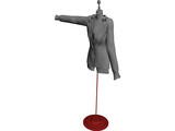 Stick Manikin 3D Model preview