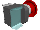 Stop Switch 3D Model preview