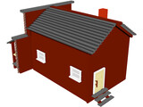 Store Old West 3D Model