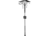 Street Lamp Solarcell 3D Model