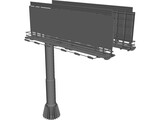 Street Sign 3D Model preview
