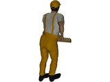 Streetworker 3D Model