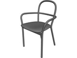 Studio Chair Niskota 3D Model preview