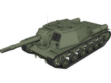 SU-152 3D Model preview