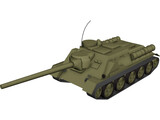 SU100 3D Model preview