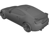 Subaru BRZ 3D Model preview