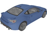 Subaru BRZ [FA20] (2014) 3D Model