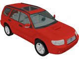 Subaru Forester (2005) 3D Model