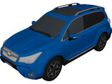 Subaru Forester 3D Model preview