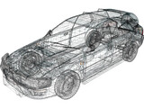 Subaru Impreza Wagon (1997) 3D Model