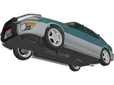 Subaru Impreza Wagon (1997) 3D Model