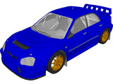 Subaru Impreza WRC (2003) 3D Model preview