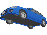 Subaru Impreza WRX Sport Wagon 3D Model