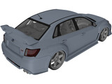 Subaru Impreza WRX STI (2011) 3D Model