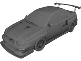 Subaru Impreza WRX STi GDB 3D Model preview