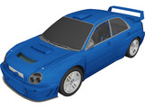 Subaru Impreza WRX STi WRC (2001) 3D Model preview