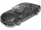 Subaru Legacy (2010) 3D Model