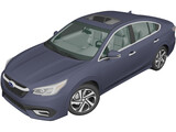 Subaru Legacy Touring (2020) 3D Model preview