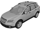 Subaru Tribeca (2010) 3D Model preview