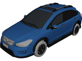 Subaru XV 3D Model preview