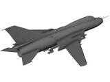 Sukhoi Su-17 Fitter 3D Model preview