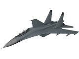 Sukhoi Su-27 Flanker B 3D Model preview