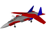 Sukhoi Su-27KM Flanker 3D Model preview
