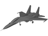 Sukhoi Su-30 3D Model preview